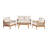 Jae Stylish 4-Piece Conversation Set-109101432