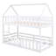 Lit superposé simple au-dessus de simple avec clôture et porte-1629291430