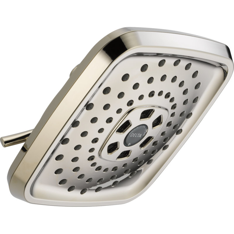 Universal Showering Components Full/Standard Fixed Shower Head, Brilliance Polished Nickel
