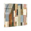 Beige Blocks II High-Gloss Frameless Acrylic Glass Wall Art Abstract Print by Oliver Gal, Ready to Hang, 12 x 12-958589675-958589682