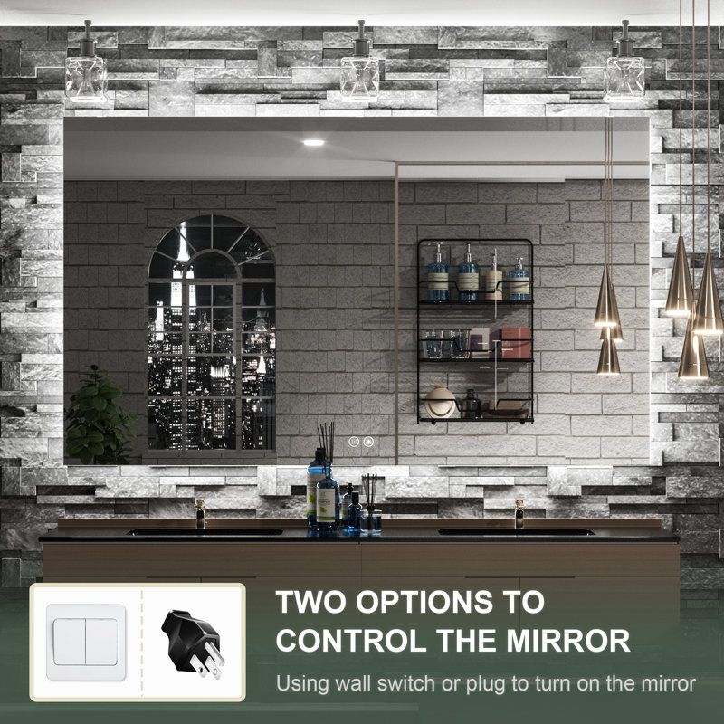Miroir mural Sirard, 36 po x 60 po