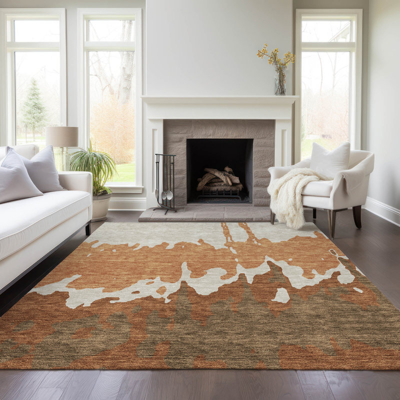  Chayden Area Rug with Non-Slip Backing, Rectangle 3' x 5'