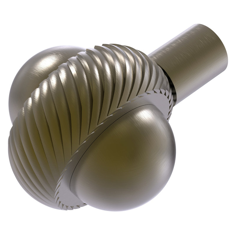 Poignée fantaisie 1 1/2", Laiton antique
