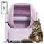 Bac à litière autonettoyant pour chat Dvpets-113054384