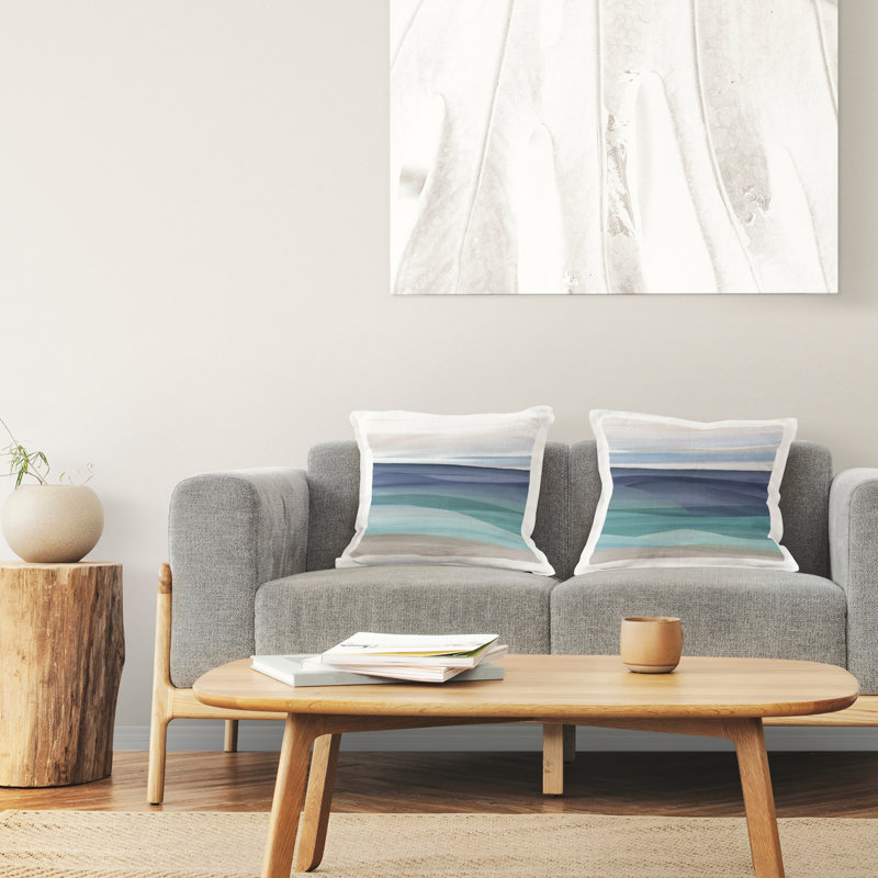 Abstract Throw Pillow