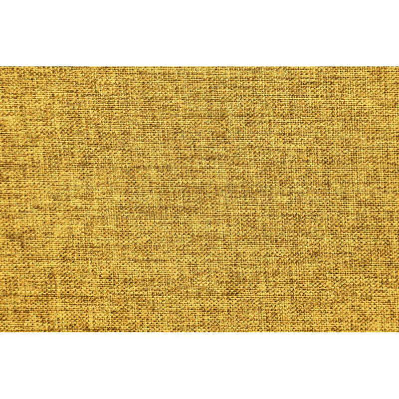 Upholstered 71'' Sofa, Yellow Polyfiber