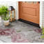 Non-Slip Floral Outdoor Doormat