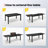 Gilligan 8 - Person Aluminum Rectangular Extendable Outdoor Dining Set (Set of 9)