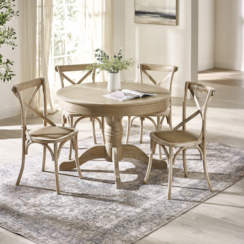 Tamkia Extendable Oak Dining Table