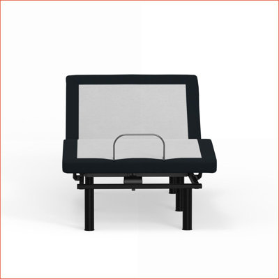 Base de lit simple de taille double réglable avec massage, ports USB et amp; Lumières DEL