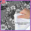 Édredon gris à motif floral-133733503