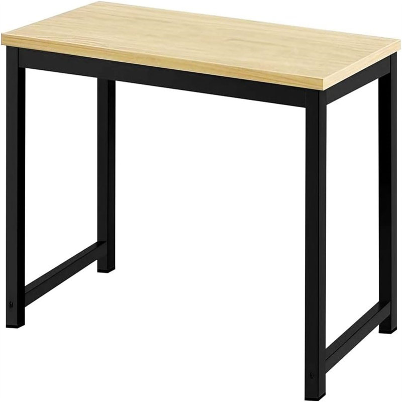 Bureau d'écriture rectangulaire 47,01 po Siovhan, Noyer / noir