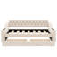 Lit de jour simple rembourré avec accoudoirs de rangement et port USB-317432961