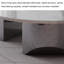 Table basse ronde en pierre de cristal-112783864
