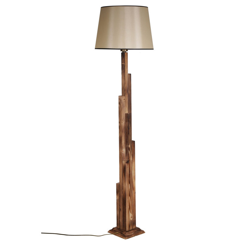 Providence 165cm Matte Novelty Floor Lamp, Light Beige