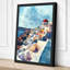 Mediterranean Clifftop Coastal - Wrapped Canvas-26864300-26864301