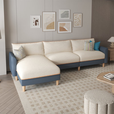 3 - Piece Oversize Upholstered Sectional by Latitude Run