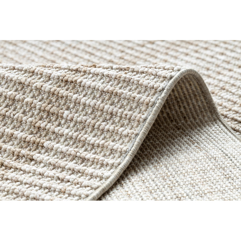 Hillengas Solid Colour Flatweave Area Rug, Rectangular 140 x 190cm