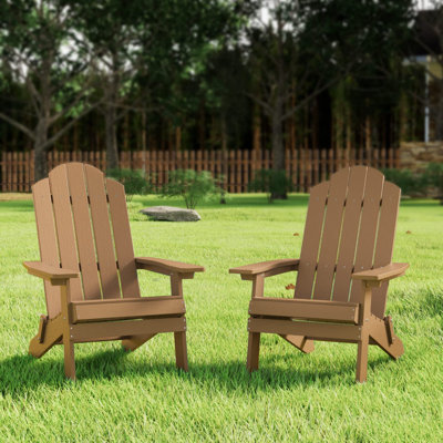 Chaise Adirondack pliante en plastique Suzzette