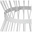 Table d'appoint d'extérieur moderne en fer blanc mat LASSEN-912971095
