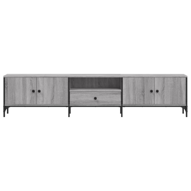 Meuble télé vidaXL Meuble audio-vidéo Buffet, Sonoma gris