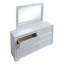 Milan G08590-D DRESSER(Without Mirror) , White