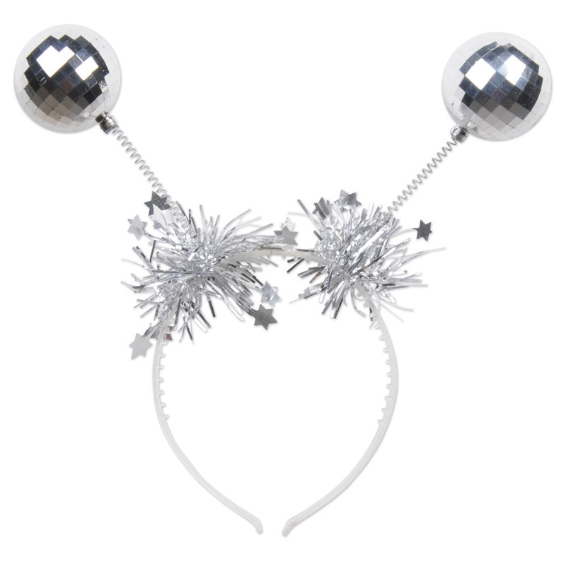 Boule de Noël argentée Boppers