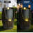 Wooden Barrel Style Outdoor Water Fountain With Lights Resin Rustic Garden Waterfall Decor For Patio Porch Yard-1726994609