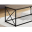 Table basse contemporaine Contemporary avec structure en métal noir-810053565
