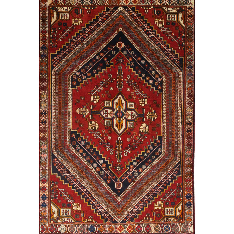 Oriental Indoor Rug, Rectangle 6' x 9'