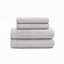 Ensemble de 4 serviettes de bain et à main en coton Dbly