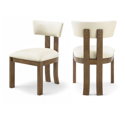 Phalan Vegan Leather Upholstered Dining Side Chair