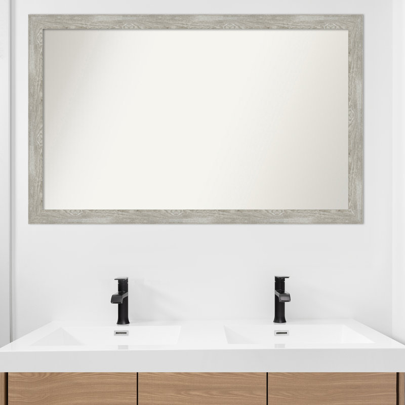 Miroir de salle de bain Regen, Rectangle, 28,5 po x 45,5 po
