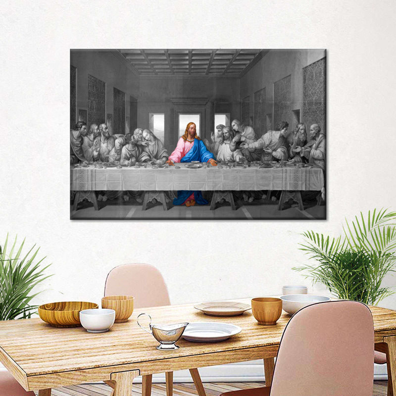 « The Last Feast», reproduction sur toile, H 8 po x l 12 po x P 1 po