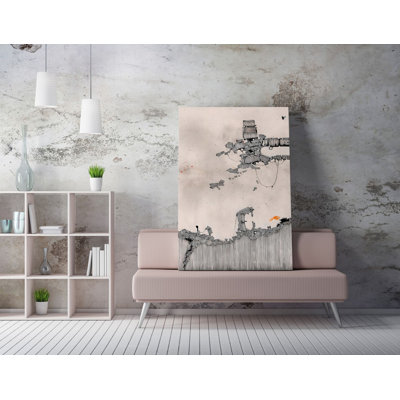 Stunning Decorative Canvas Painting, 27.6 x 39.4 inches | 50% Cotton / 50% Polyester, Digital Printing on Canvas | Sturdy 0.8 x 0.8 inches Wooden Frame, Perfect for Living Room or Office Décor, Eye-Catching Wall Art