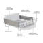 Égouttoir à vaisselle en acier inoxydable KitchenAid®-68936710