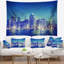 Tapisserie panorama new york city night-28489105