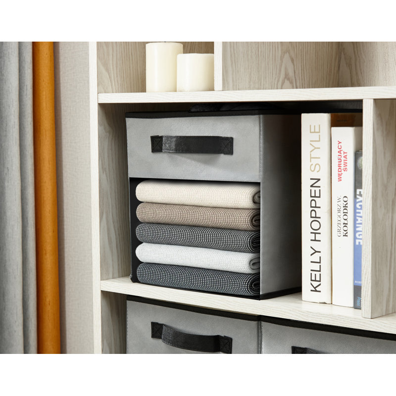 Ensemble de cubes en tissu, Grey, 13 po x 13 po x 13 po
