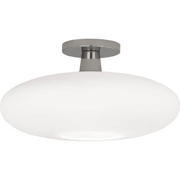 Robert Abbey Ovo Glass Semi Flush Mount | Wayfair