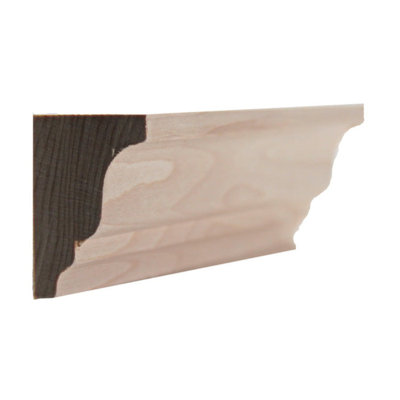 EWSC11 Solid Crown Deep Moulding. Unfinished