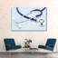 Stéthoscope médical sur toile-1695518657