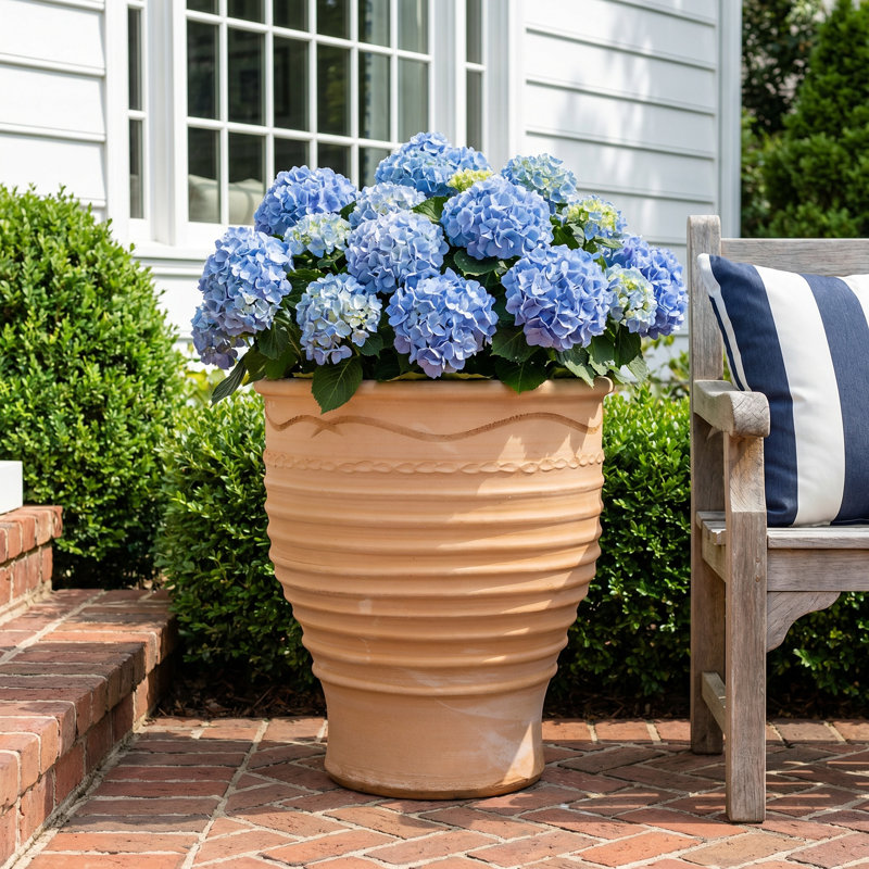 26.5 in. Zonarati Planter, 26.5" H x 23.5" W x 23.5" D