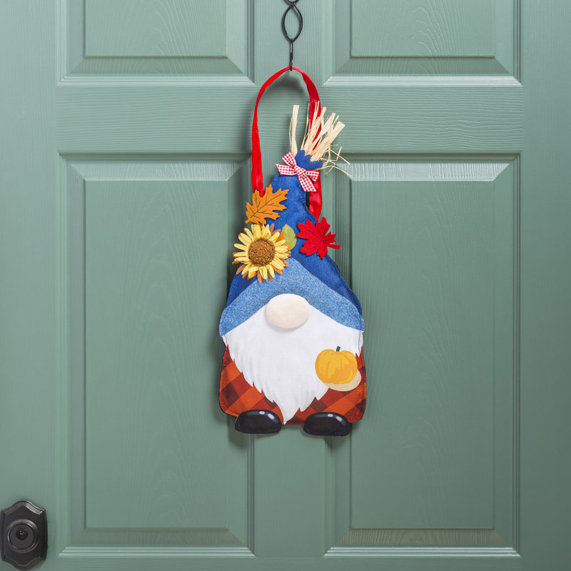 Décorations de porte gnome «Offrez des mercis»