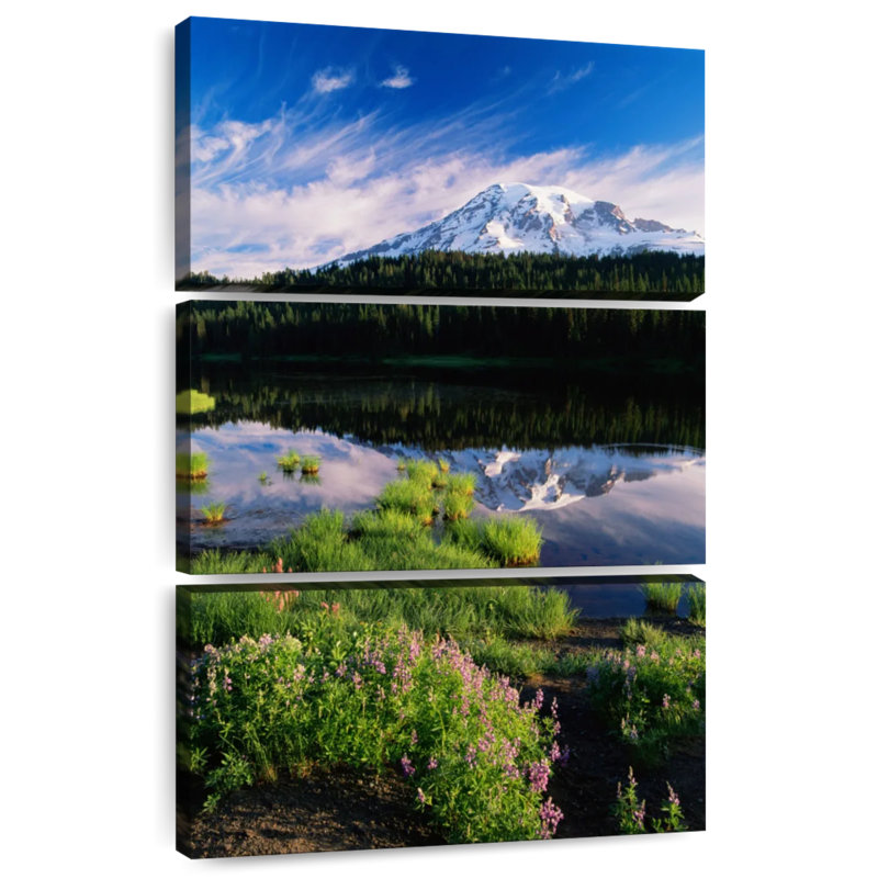 Alvord Mt. Rainier Spring Meadows, 32" H x 20" W
