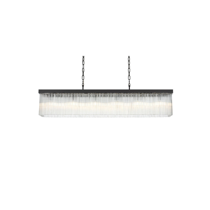 Lustre Lu 49 pouces, Noir, noir, noir, noir