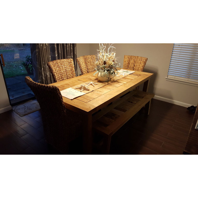 Solid Wood Dining Table, 31" H x 71" L x 36" W