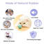 Ballon automatique intelligent pour animaux de compagnie, jouet interactif en silicone pour chat USB rechargeable avec batterie intégrée au polymère de 150 mAh, balle de jeu d'enrichissement de chaton rotatif pour chats d'intérieur et petits chiens-131643806