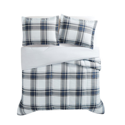 London Fog Nottingham Plaid Comforter Set