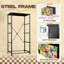 Commode de rangement verticale 4 tiroirs Toucan Tropical