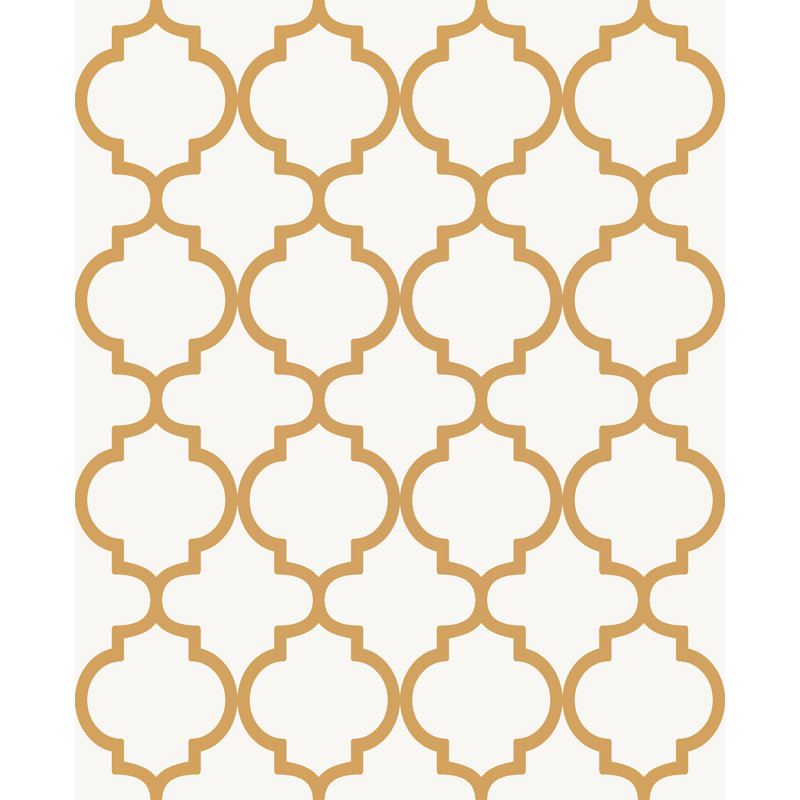 Graham & Brown Trellia Orange Wallpaper